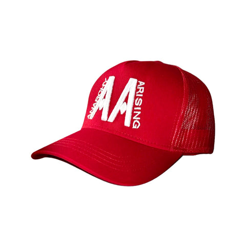 AA LOGO CAP RED/WHITE